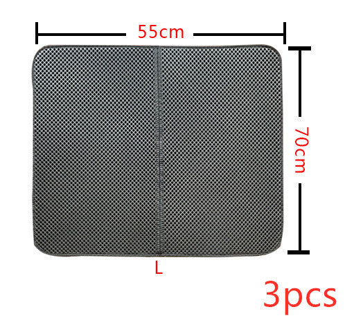 Grey litter trapping mat