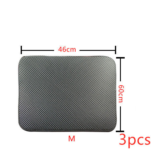 Grey litter trapping mat