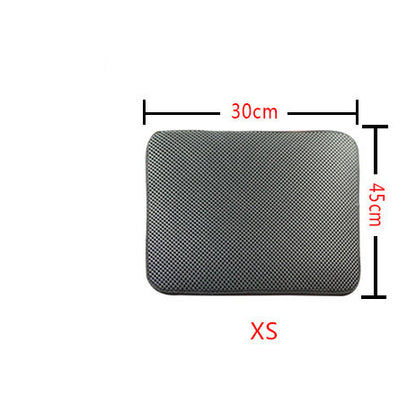 Grey litter trapping mat