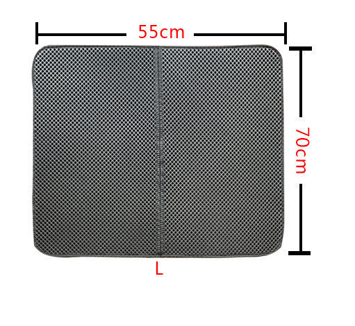 Grey litter trapping mat