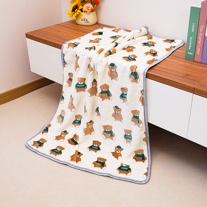 Yellow soft pet sleep pad